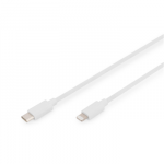 Digitus | Lightning to USB-C data/charging cable | DB-600109-020-W | USB-C to Lightning Apple Lightning 8-pin | USB C