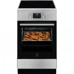 Electrolux 600 Series SteamBake, 58 L, plotis 50 cm, nerūdijančio plieno - Indukcinė viryklė