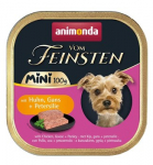 ANIMONDA Vom Feinsten Adult Mini Chicken, goose and parsley - &scaron;lapias maistas &scaron;unims - 100g