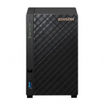 Asustor AS1102TL NAS ir duomenų saugojimo serveris &bdquo;Mini Tower&ldquo; Realtek RTD1619B 1 GB DDR4 0 TB ADM Juoda