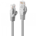 Tinklo Kabelis - LINDY Cat.5e U/UTP Tinklo Kabelis, RJ45, M/M, 100MHz, 2 m, Pilkas