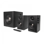 Edifier S355DB 150W 2.1 sistema su belaidžiu žemų dažnių garsiakalbiu, HDMI eARC, Bluetooth 6.0 ir valdymo programėle