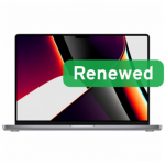 Apple Renewed Grade B | MacBook Pro 16 A2485 | 16 " | 32 GB | SSD | 1000 GB | Apple M1 Max 10-core CPU | macOS | Keyboard language US/RU