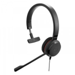 Ausinės - Jabra Evolve 30 II UC Mono (triuk&scaron;mo slopinimo mikrofonas, odinės pagalvėlės)