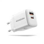 ACU-PQ33W 2x port USB+C wall charger 33W white