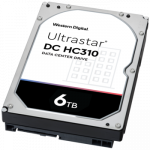WESTERN DIGITAL Ultrastar DC HC310 3.5inch 26.1MM 6000GB 256MB 7200RPM SAS ULTRA 512E SE P3