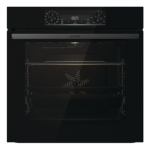 Gorenje | Oven | BOS6737E06FBG | 77 L | Multifunctional | EcoClean | Mechanical control | Steam function | Convection | Height 59.5 cm | Width 59.5 cm | Black