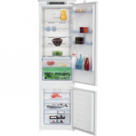 BEKO Refrigerator | BCNA306E42SN | Energy efficiency class E | Built-in | Combi | Height 193.5 cm | No Frost system | Fridge net capacity 215 L | Freezer net capacity 69 L | Display | 37 dB | White