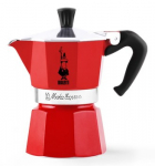 Bialetti Moka Express Mokos gaminimo indas Raudona