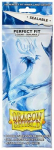 Dragon Shield Standard Perfect Fit Sealable Sleeves - Clear (100 Vnt)