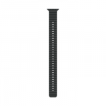 Apple | 49mm Black Ocean Band Extension - Natural Titanium Finish