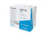 LANBERG LCU5-11CU-0100-S UTP solid cable CU cat. 5e 100m gray CPR + Fluke passed