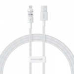 Baseus Gem USB ir IP 2,4A greitojo įkrovimo kabelis 1 m Balta