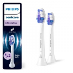 Philips | Replacement brush heads | HX6052/87 Sonicare Sensitive | Heads | For adults | Number of brush heads included 2 | White