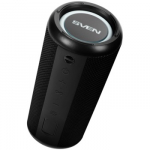 Speaker SVEN PS-315, black, power output 2x10W (RMS), Waterproof (IPx6), TWS, Bluetooth, USB, microSD, lithium battery