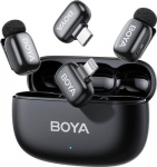 Boya wireless microphone mini 2-01 Lightning/USB-C, matte black