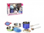 Metal kitchen set 8 pieces