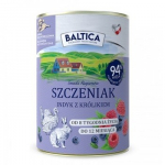 BALTICA Smaki region&oacute;w Puppy Turkey with rabbit - drėgnas ėdalas &scaron;unims - 400g