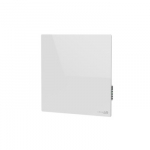 AENO Premium Eco Smart Quadro Wall Heater, 500W, 50x50 cm., Tempered glass, Infrared+convection heating type, LED display Plug type: Europe (E/F type), WHITE, Made in Poland