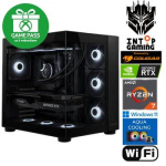 INTOP AQUA Ryzen 7 7800X3D 32GB 1TB SSD RTX5070 12GB WiFi WIN11 POWERED BY COUGAR