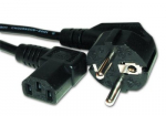 Power cord (right angled C13), VDE approved, 6 ft