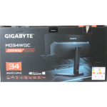 SALE OUT. GIGABYTE MONITOR 34" MO34WQC EK | SALE OUT. SALE OUT. | MO34WQC EK1 | 34 " | OLED | WQHD | 175 Hz | 0.03 ms | 3440 x 1440 pixels | 250 cd/m&sup2; | HDMI ports quantity 2 | Warranty 36 month(s) | DAMAGED PACKAGING, DEMO