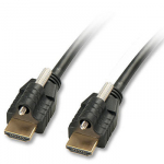 HDMI Kabelis - Lindy High Speed Locking 5 m