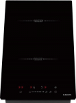 MPM MPM-30-IM-18 viryklė Juoda Įmontuoti 29 cm Indukcinė viryklė, padalyta į sritis 2 zone(s)