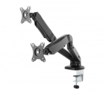 IcyBox Monitor stand with table support for two monitors up to 27'' (68 cm)