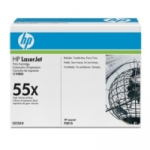 HP original LaserJet Toner cartridge CE255X black standard capacity 12.500 pages 1-pack