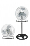 Ravanson WT-7046 buitinis ventiliatorius Juoda, Nerūdijančiojo plieno