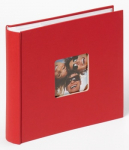 Albumas WALTHER ME-110-R Fun red 10x15 200, balti lapai | ki&scaron;eninis | knyginio ri&scaron;imo | vir&scaron;elyje keičiama nuotrauka