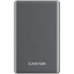 CANYON power bank OnPower 505 slim Magnetic 5000 mAh PD20W Dark Grey