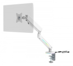 DELTACO GAMING WA95 RGB Monitoriaus laikiklis 17&bdquo;-32&ldquo; monitoriams | Balta