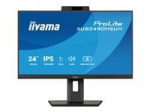 IIYAMA 24inch IPS-panel 1920x1080 Windows Hello Webcam 5MP Auto Focus 15cm Height Adj. Stand 4ms 250cd/m2 Speakers HDMI DP