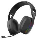 Marvo Pulz 70W belaidės žaidimų RGB ausinės| USB, 2.4G, BT | Juodos