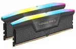 CORSAIR VENGEANCE RGB DDR5 32GB 2x16GB DIMM 6000MT/s CL38-44-44-96 1.35V Intel XMP and AMD EXPO - GREY