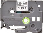 BROTHER P-Touch TZE-121 black on clear 9mm