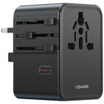 Travel adaper 70W US/AU/EU/UK black