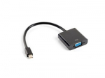 LANBERG AD-0006-BK adapter mini Displayport M ->VGA F cable