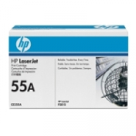 HP 55A original LaserJet Toner cartridge CE255A black standard capacity 6.000 pages 1-pack