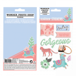 Lipdukų (PU odos) rinkinys LIFESTYLE, 9 vnt