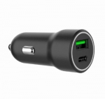 MOBILE CHARGER CAR USB 2PORT/TA-UC-A2PDQC20-CAR-01 GEMBIRD