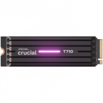 CRUCIAL T710 1TB PCIe Gen5 NVMe M.2 2280 SSD up to 14900 MB/s read and 13700 MB/s write, with heatsink