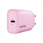 CANYON charger OnCharge 30CL Max Power 30W 1xPD EU Pink