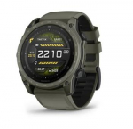 Garmin tactix 8 AMOLED i&scaron;manusis laikrodis, 51 mm, Cerakote, Applied Ballistics Ultralight skaičiuoklė, alyvuogių žalia