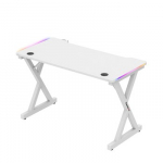 Huzaro Hero 2.3 RGB žaidimų stalas baltos