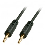 Garso Kabelis - Lindy 3,5 Mm Stereo Jack Ki&scaron;tukas M/M, 0,25 M