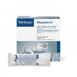 VIRBAC Megaderm riebalų rūg&scaron;tys stiprinančios odą ir kailį - papildai &scaron;unims ir katėms - 28x4ml