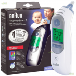 Braun ThermoScan&reg; 7 Age Precision Ear Thermometer IRT6520 Memory function, Measurement time 5 s, White